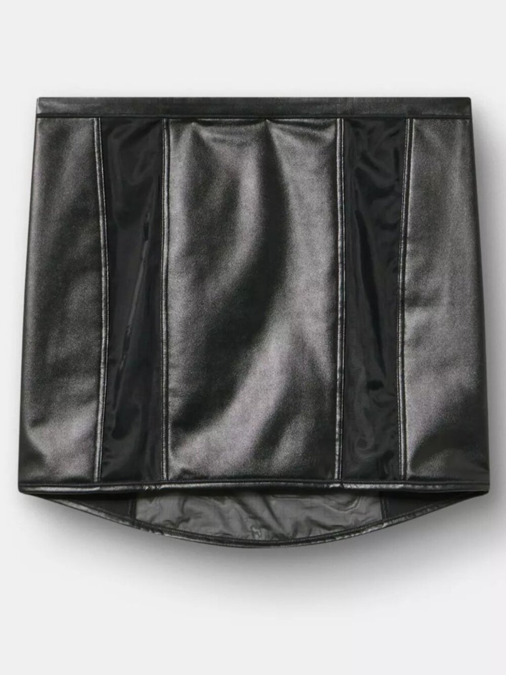 ❤️NWT TORRID PLEATHER LINGERIE - MOB WIFE SKIRT - BLACK MESH INSERTS - PLUS SIZE - Picture 10 of 11